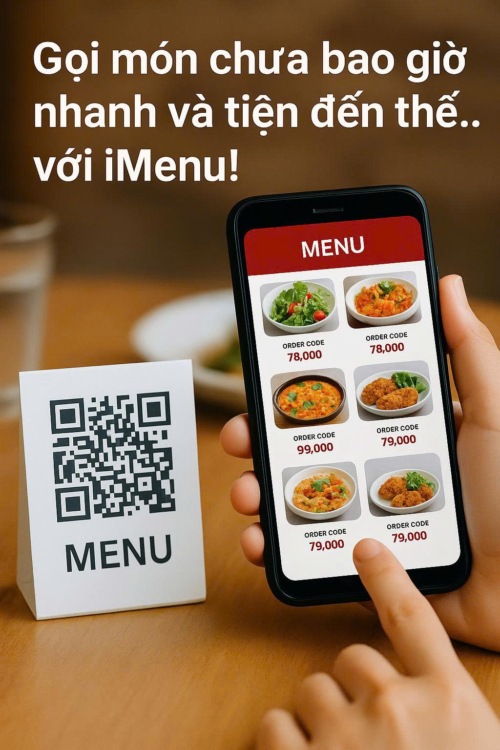 iMenu - Gọi món qua QR